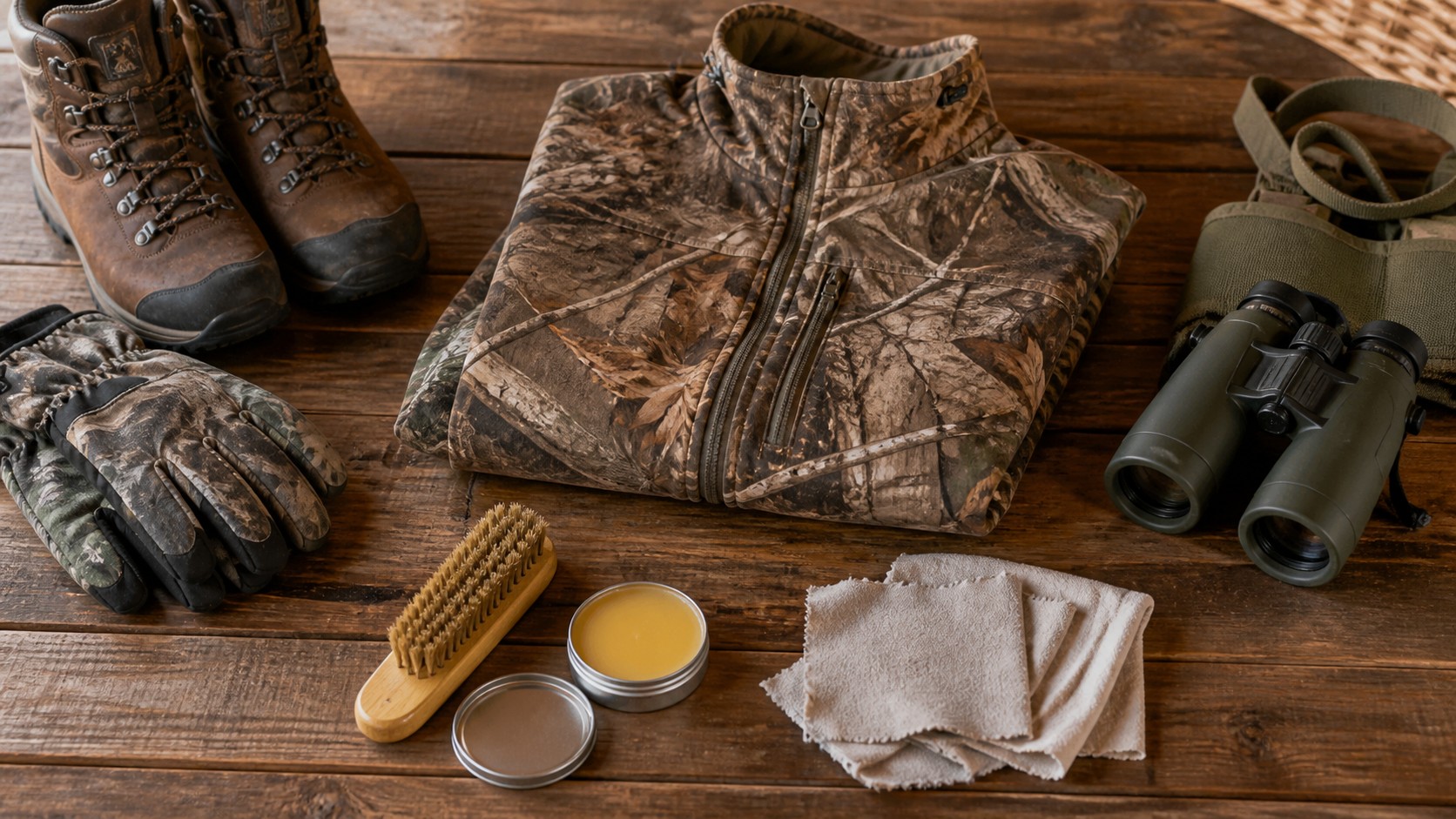 Editorial hunting gear image for The Ultimate Hunting Gear Maintenance Checklist for Every Season