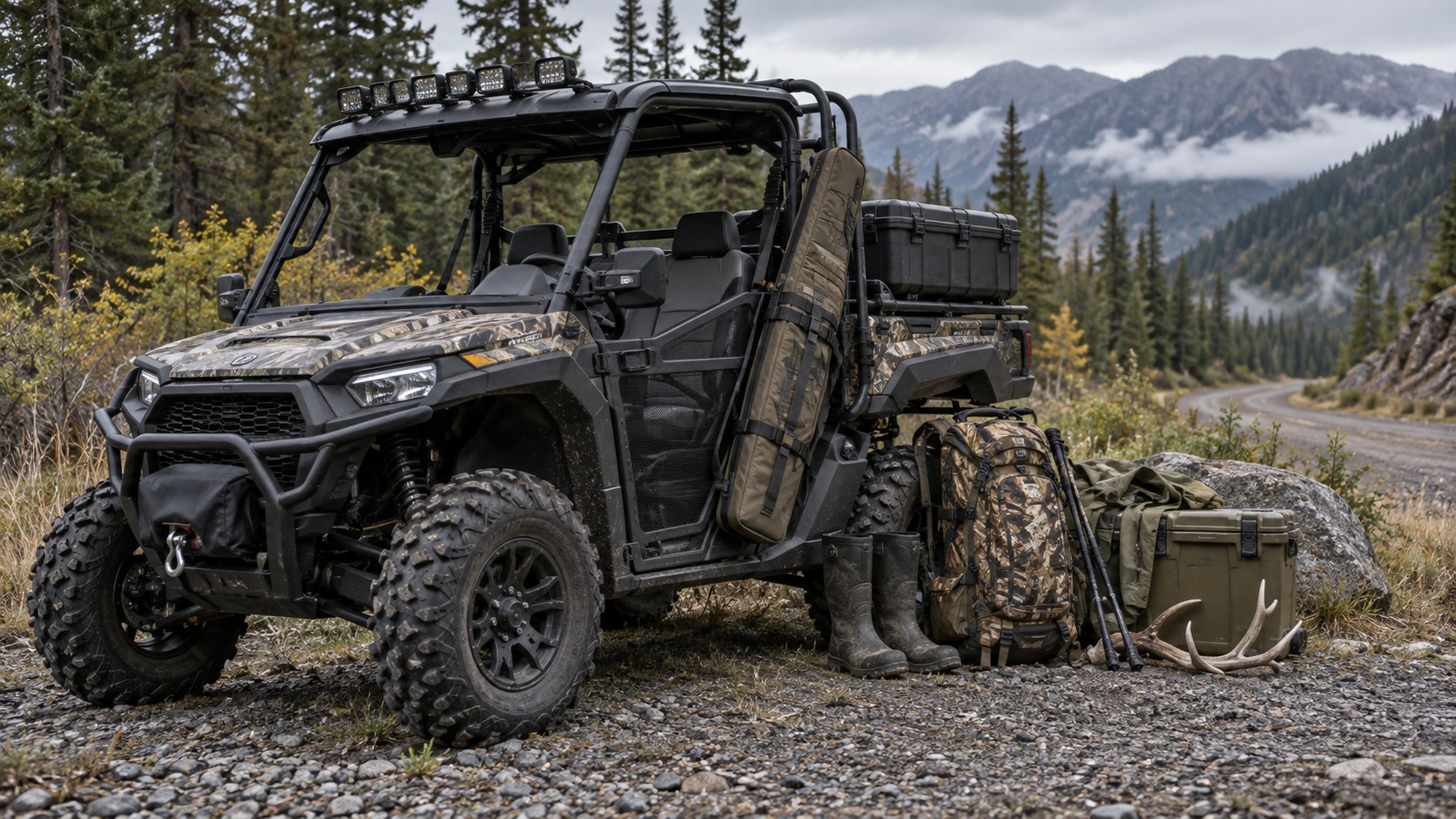 Editorial hunting image for Essential UTV Upgrades Every Serious Hunter Should Consider