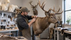 Editorial hunting image for How Professional Taxidermists Preserve Big Game Animals