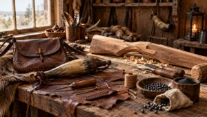 Editorial hunting image for How to Build Authentic Historical Hunting Gear Replicas
