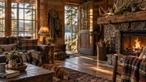 Editorial hunting image for Rustic Cabin Décor Ideas That Bring the Outdoors Inside